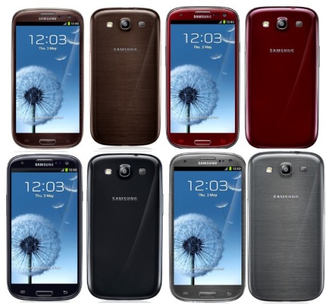 Galaxy S3 new colors